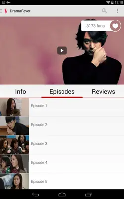 DramaFever android App screenshot 0