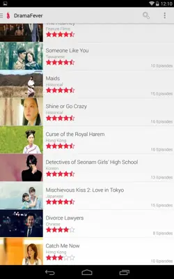 DramaFever android App screenshot 4